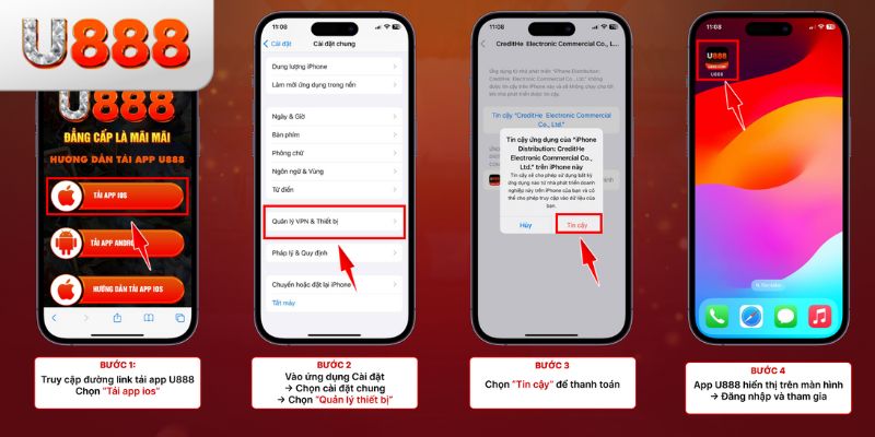 Hướng dẫn tải app trên IOS